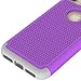 OEAGO iPhone 8 Case, iPhone 7 Case Cover [Drop Protection] [Shock Proof] Hybrid Dual Layer Rubber Plastic Impact Defender Rugged Slim Hard Case Cover Shell for Apple iPhone 8 / iPhone 7 - Violet