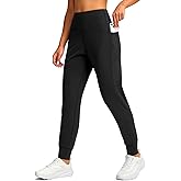 Viodia Women's Joggers with Pockets High Waisted Athletic Workout Yoga Jogger Pants for Women Tapered Sweatpants