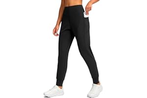 Viodia Women's Joggers with Pockets High Waisted Athletic Workout Yoga Jogger Pants for Women Tapered Sweatpants