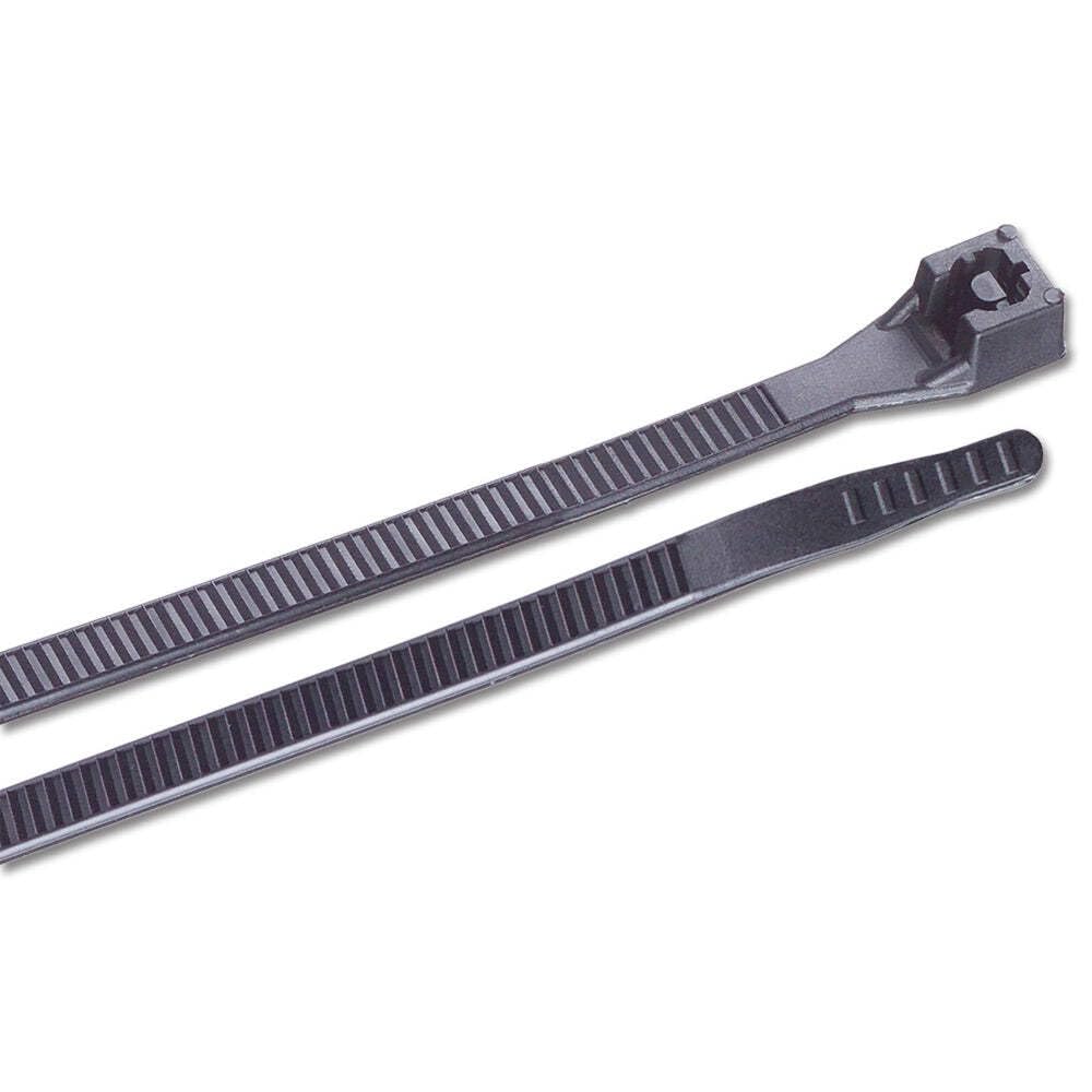 Ancor 199248 Cable Tie, Standard, 6", Black, 25pc