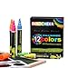 Chalk Markers 12 Pack with 60 Pcs of Multi-Size Chalkboard Labels, Reversible Tips - Non-Toxic, Odorless, Erasable by INNOCHEER