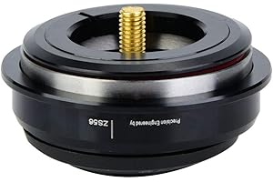 Mountain Bike Headset Compatible with Tapered & Straight Tube Forks | 44mm & 56mm Head Tube Fit | AL6061 T6 Aluminum Alloy | 