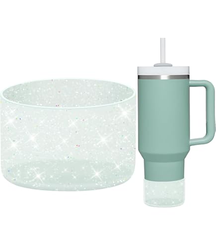 Décorations De Paille En Diamant Pour Gobelet Stanley - En Silicone - Compatible 30 Oz Et 1,2 L - Réutilisable
