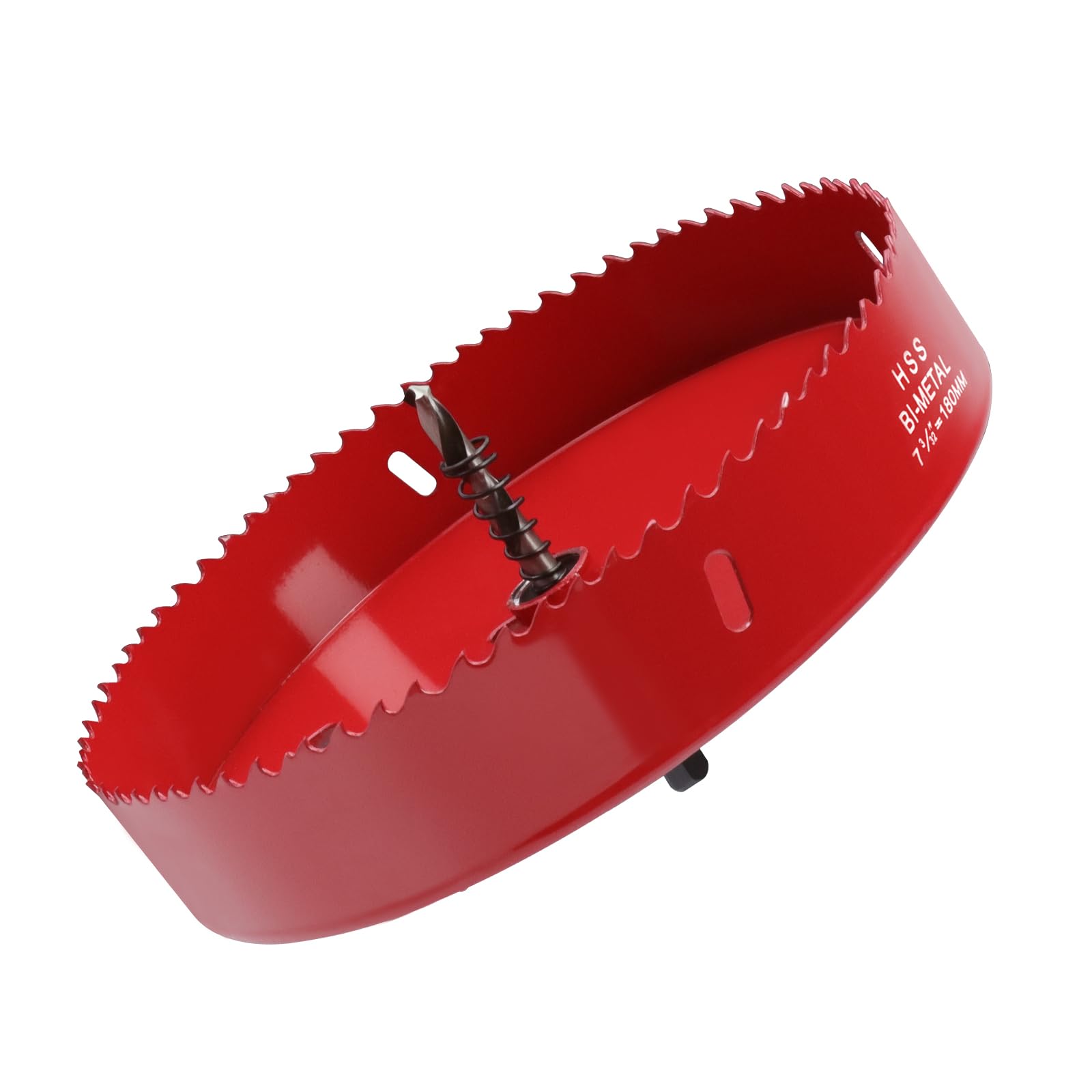 LC LICTOP 180mm/7.0" BI Metal Hole Saws Bit Tooth Cutting for Cornhole Board Wood Metal Plastic Fiberboard