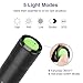 Reiled Tactical Flashlight with Rechargeable Battery & Charger & Portable Case and Holster - Super Bright LED, High Lumen, Zoomable, 5 Modes, Water Resistant - Best Camping, Emergency Flashlights