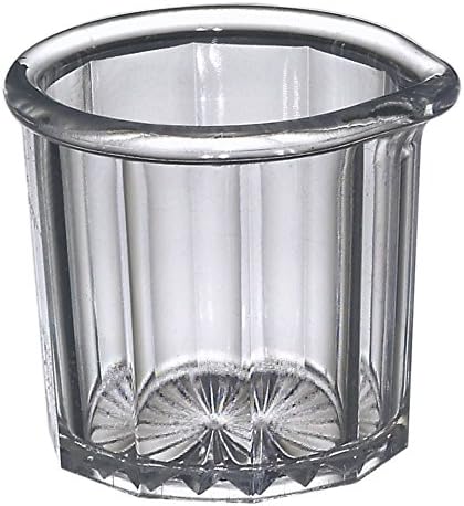 Gessner 2 Oz. Clear Creamer / Syrup Pitcher