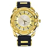 Men's XL Techno Pave Hip Hop Watches WR 8344 G
