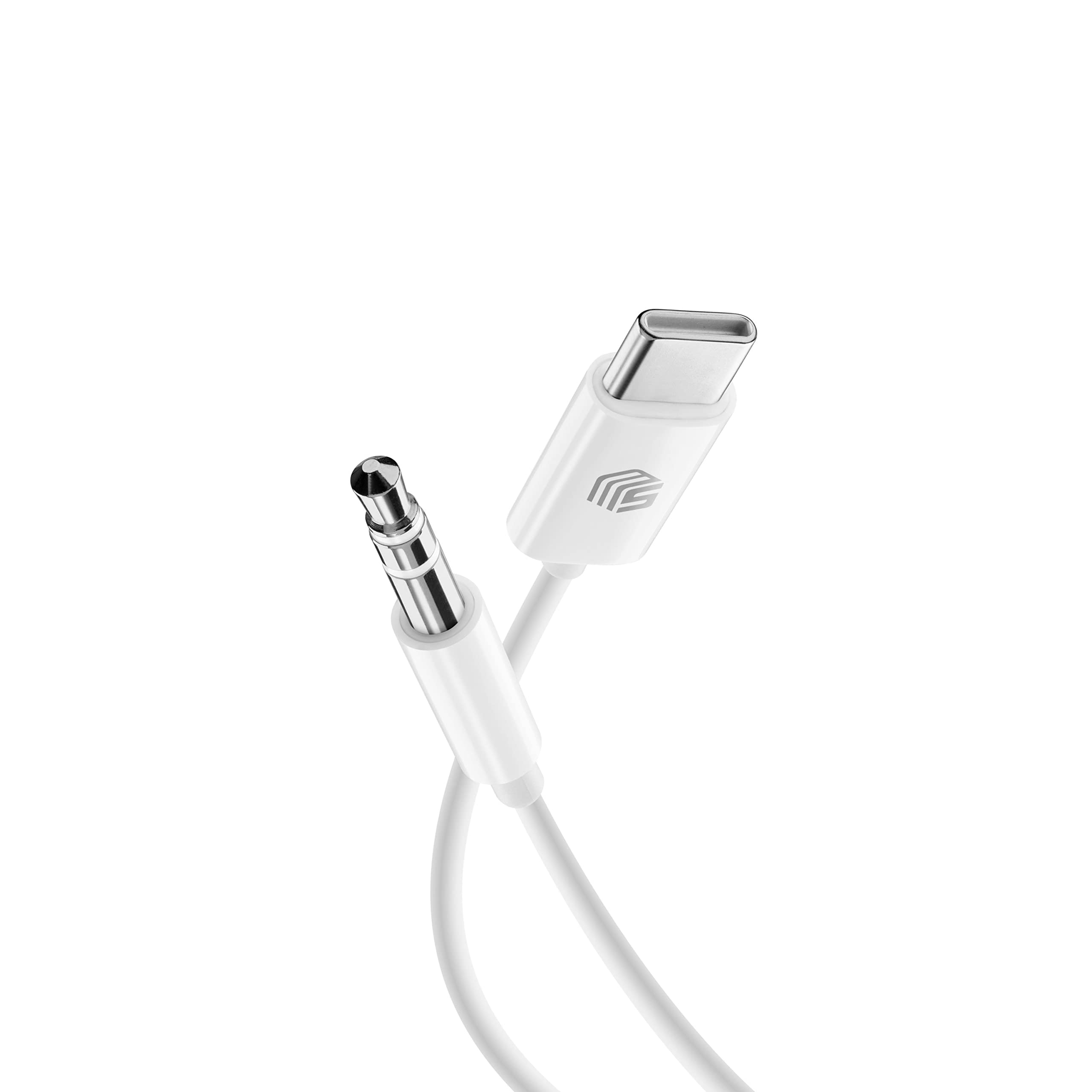 Music Sound AUX audio cable USB-C - white