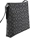 Coach Outline Signature File Bag F58285 SV/BLACK SMOKE/BLACK Crossbody