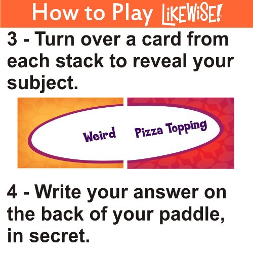 LIKEWISE! The laughable, lively like-minded party game!