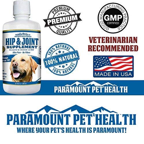Paramount Pet Health All Natural Concentrated Glucosamine for Large