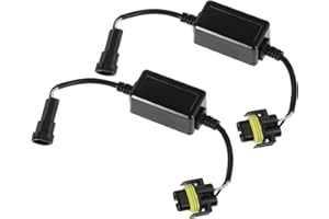 REPAIROCK LED Car Headlight Canbus Decoder 9006 9005 9012 H10 Error Free Warning Resistors Decoder Replacement Anti Flicker R