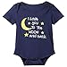 Baby Boy Space Theme Outfit Newborn Infant I Love You To The Moon And Back Stars Clothes (0-3 Months)
