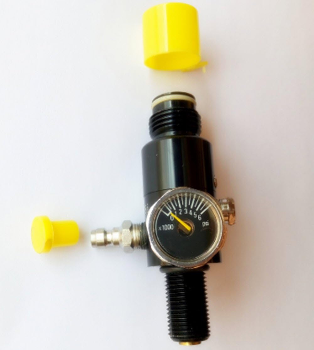 Paintball Reg Cylinder Regulator 4500 psi Output 800psi