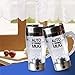 Self Stirring Mug iPstyle 350ml Self Stirring Coffee Mug Perfect Double Insulated Electric Coffee Cup / Coffee Mug Automatic Perfect Gift (350ML - Handle)