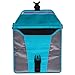 Five Star Vertical Flip Zipper Binder, 2 Inch, 3 Round Ring Binder, 13.5 in. x 12.75 in. x 3.36 in., Teal (73307)