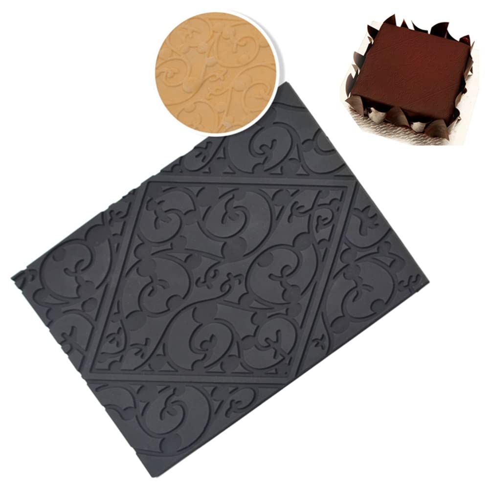 Photo 1 of Mousse Cake Molds Silicone Baking Mats Fondant Moulds Dessert Bakeware Pastry Cake Decorating Tools