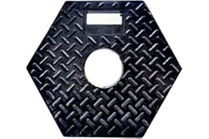 Berry Traffic Safety Delineator Post Base | Heavy Duty Weighted Base for Traffic Post