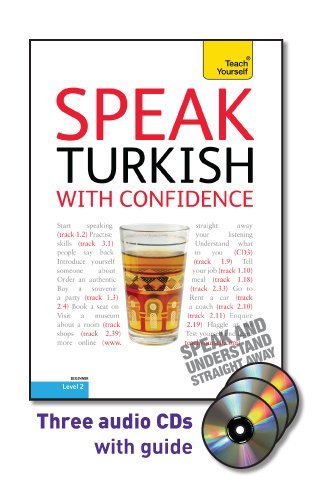 Speak turkish with confidence with three audio cds: a teach yours…