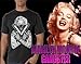 Marilyn Monroe Gangster Guns Tattoo T-Shirt