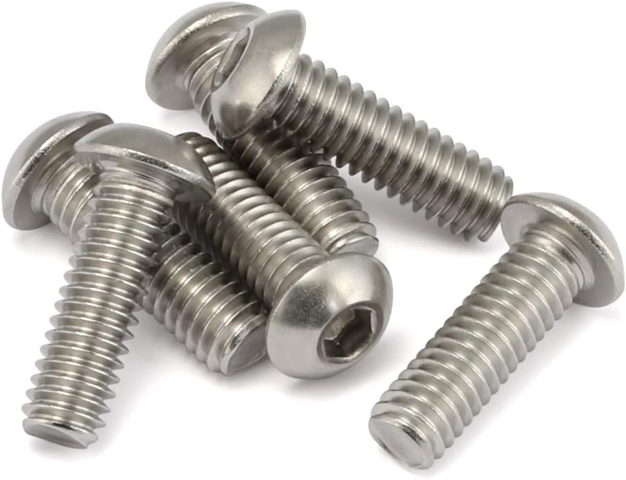 M61.0 x 25mm Button Head Socket Cap Screws, Stainless