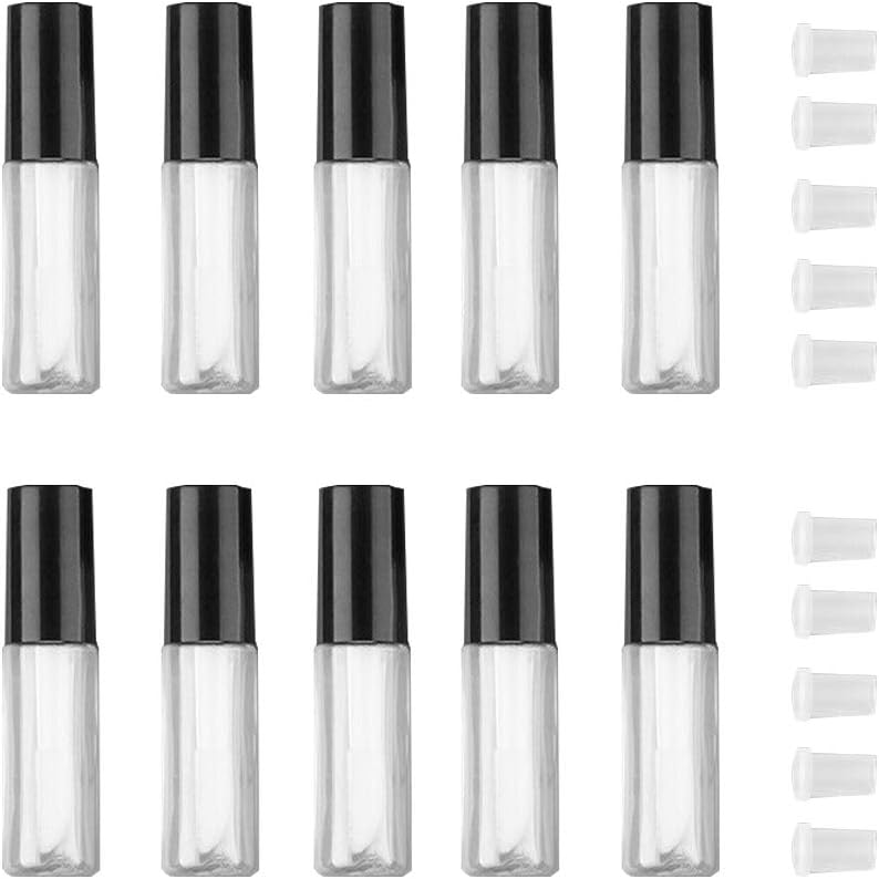 Raybre Art 20pcs 1.5ML Portable Mini Travel Lip Gloss Empty Tube Sample Test Container