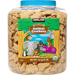 Image of Kirkland Signature Organic Animal Crackers, 64 oz, 4 lbs