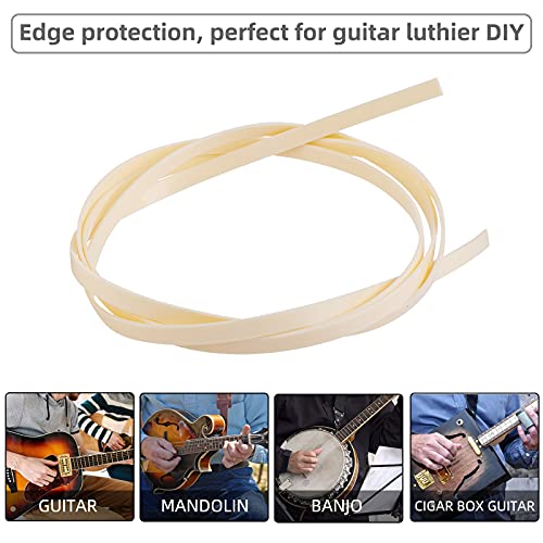Guitar Binding Plastic Purfling Strip 1650x7x1.5mm ABS Guitar Strips