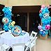 4 pcs Cute Shark Balloons Party Supplies,18 Inch Large Balloons, Balloons For Shark Theme Birthday Party Decorations