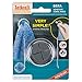 Tatkraft Bera Push & Grip Round Tea Towel Holder Chrome Plated