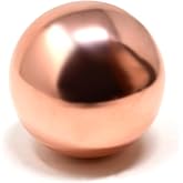 MyDeal Products 100% Solid Copper Sphere ~1.25in Globe shaped for Meditation, Body Healing, Reiki Balancing Chakras, Crystal Recharging, Focused Energy