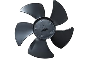 POPBEE W10156818 Refrigerator Condenser Motor Fan Blade for Whirlpool Kenmore Sears Jenn-Air Amana Replace AP4323896 1454592 61006191 EA1964356-1 Year Warranty