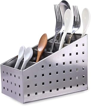 Amazon Com V C Formark Cutlery Utensil Caddy Stainless Steel