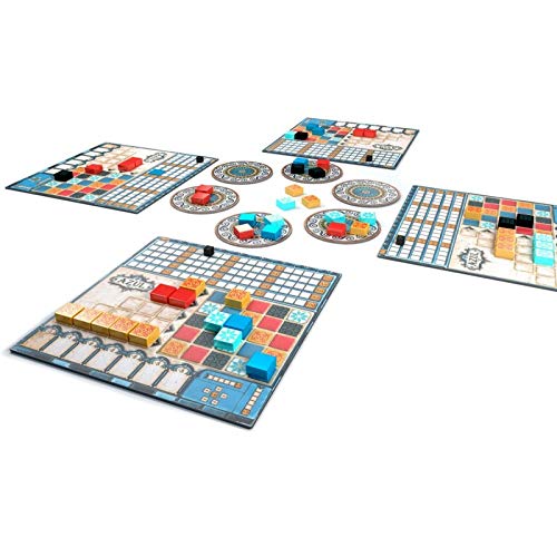 SuperHeated Neurons Azul | 2-4 Players | Official Version | English, Arabic and French Language | Family Game For Ages 8+ | Board Game Abstract Original | Made In Germany