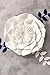 KEY SPRING 3D Paper Flower Decorations for Wall, Birthday Party, Navy Wedding Backdrop, Bridal Shower, Baby Shower, Nursery Wall Deco (Navy Blue, Beige, Aqua Blue, Set of 6)