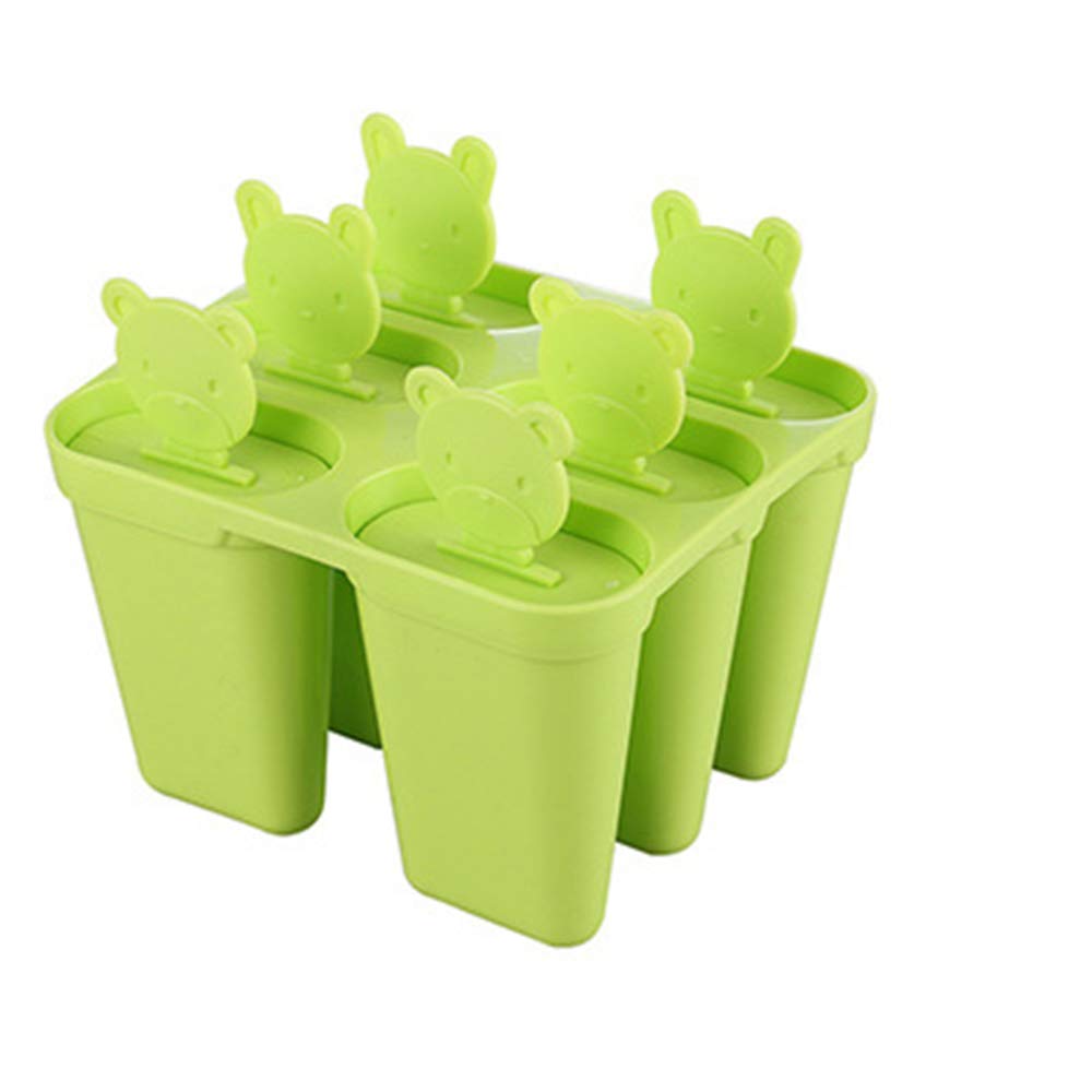 JUZEN Ice Lolly Moldes Maker DIY Lindo 6 Oso Molde Paletas de ...