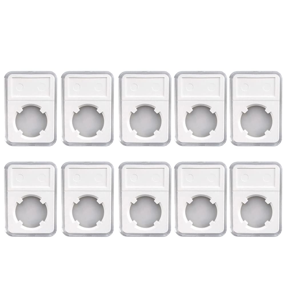 Photo 1 of 10Pack Holder Protector Coin Display Slab 19MM Fit for NGC PCGS Grade Collection Box