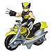 Playskool Heroes Marvel Super Hero Adventures Wolverine Figure with Claw Racer Vehicle