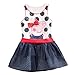 YUTING Peppa Dress Tutu Birthday Dress Vestido Peppa Pig Girls Party Dress
