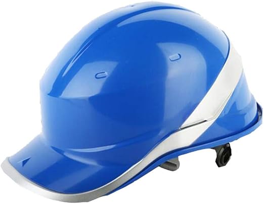 light blue construction hat