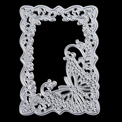 Iuhan Fashion New Metal Cutting Dies Stencil DIY Scrapbooking Embossing Album Paper Card Craft (A)