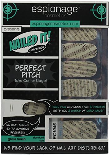 Espionage Cosmetics - Perfect Pitch Nail Wraps