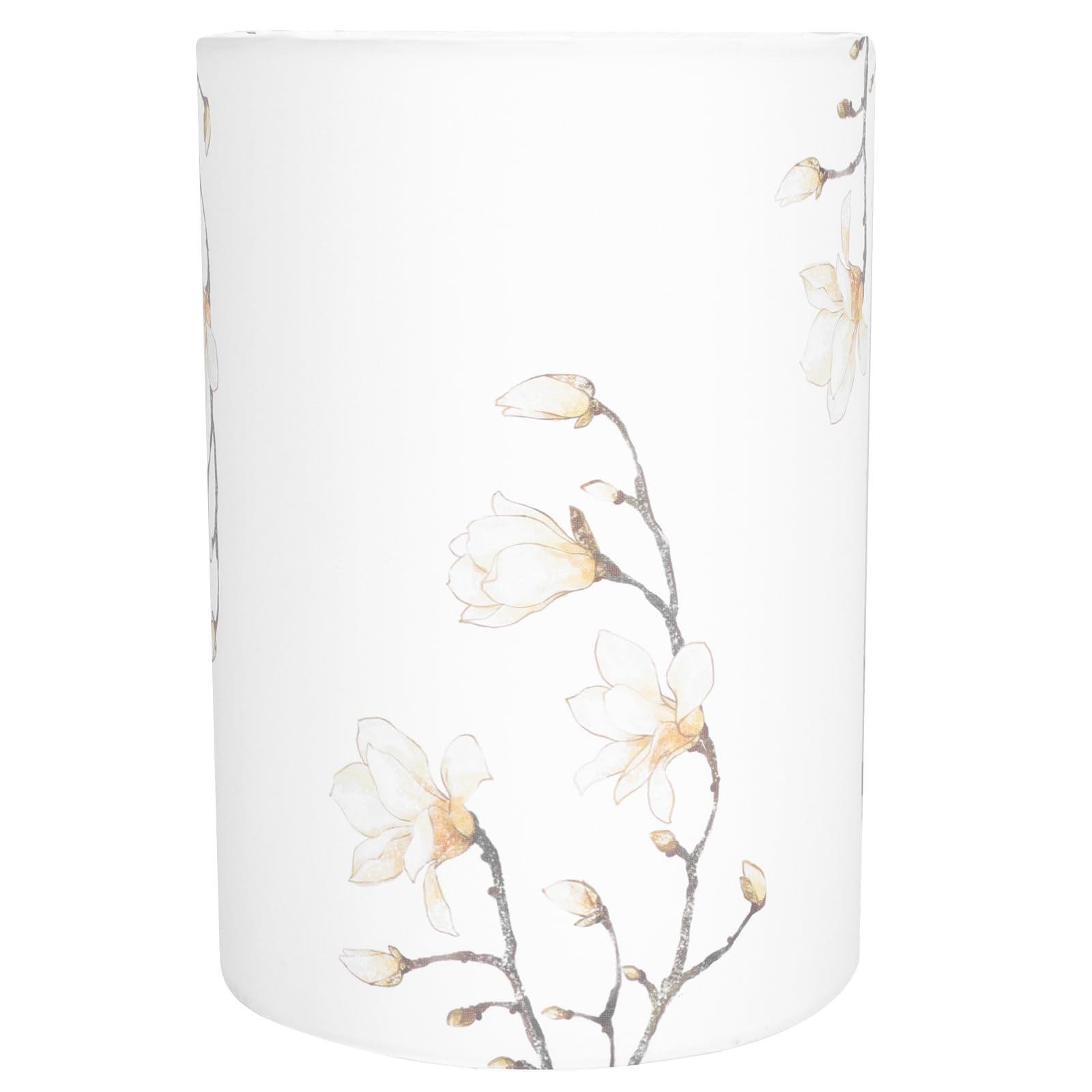 Uonlytech Retro Cloth Lampshade 7.9 Inch Drum Lamp Shade for Table Floor Pendant and Ceiling Lamps Soft Light Cover Indoor Decor