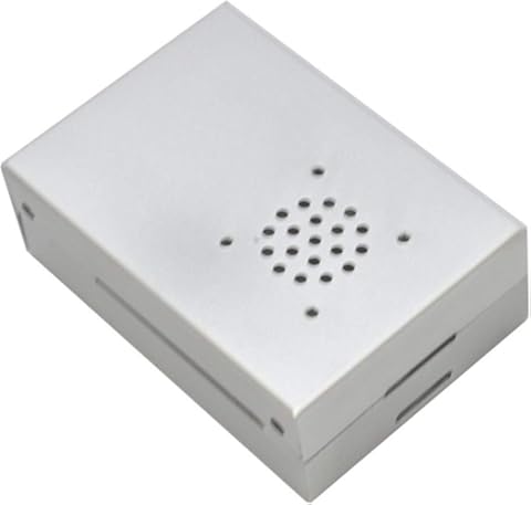 Rouku Ajuste para Raspberry Pi 4 Caja de Metal Caja Protectora Caja de Carcasa Piezas de Repuesto para Raspberry