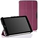 MoKo LG G Pad 7.0 Case - Slim Lightweight Smart Shell Stand Cover Case with Auto Wake / Sleep for LG G Pad V400 / V410 (LTE) / VK410 / UK410 / LK430 (G Pad F7.0) 7-Inch Android Tablet, PURPLE