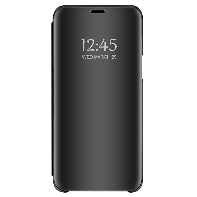 Apple iPhone 6 6s Spiegel Schutzhülle Flip Handy Case Tasche mit Standfunktion Business Serie Hart Case Cover für iPhone 6 / 