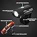 GearLight S400 Rechargeable LED Bike Light Set - High Lumen Front and Back Cycling Safety Lights - Best All-Weather USB Headlight and Tail Light for Kid and Adult Bicycles