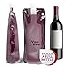 VinoVivo Wine Flask, Foldable Wine Bottle, Portable Wine Purse That Collapses When Done, 750 Ml