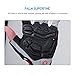 INBIKE 5mm Padded Half Finger Bike Bicycle Cycling Gloves Red X-Large