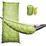 Outdoor Vitals Aerie 20°F Down Underquilt / Sleeping Bag, Use As Ultralight Underquilt, Sleeping Bag, Or Double Bag